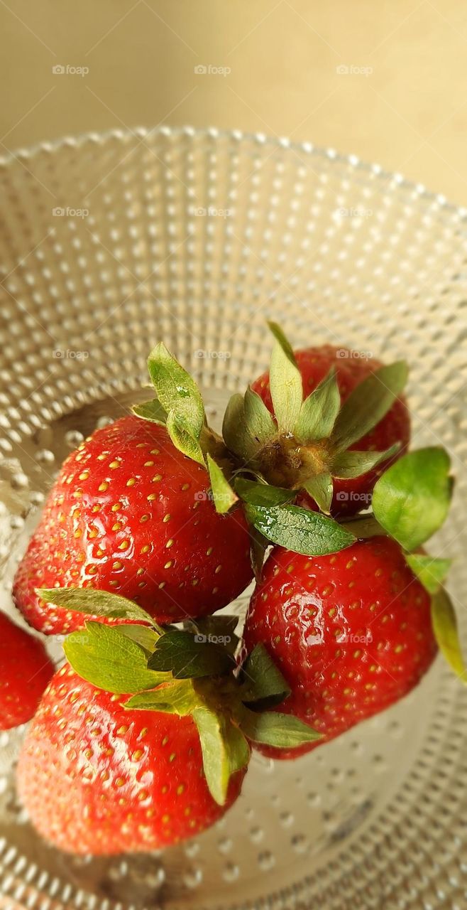 Strawberry 🍓 in summer