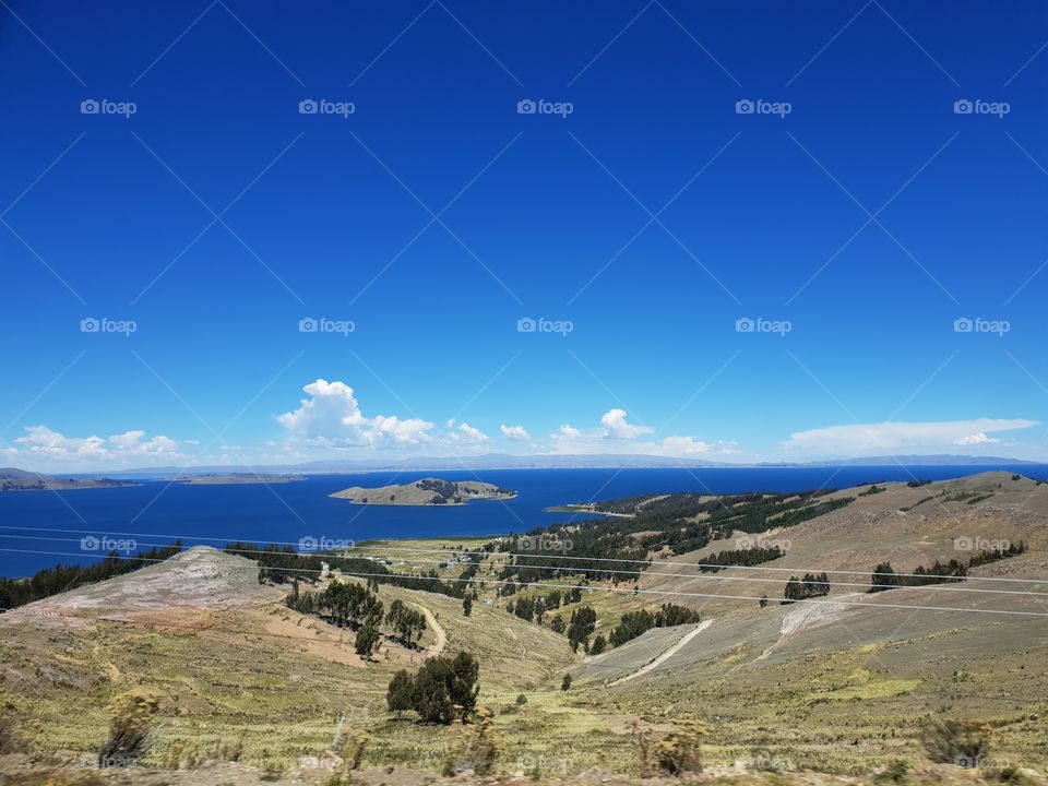 Titicaca lake