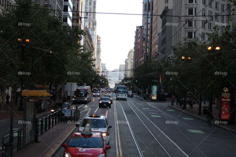 San Francisco City Street