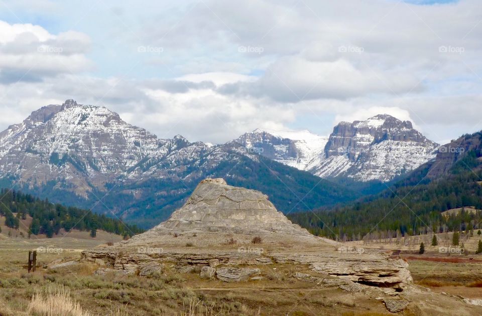 Rugged Wyoming Landscape 