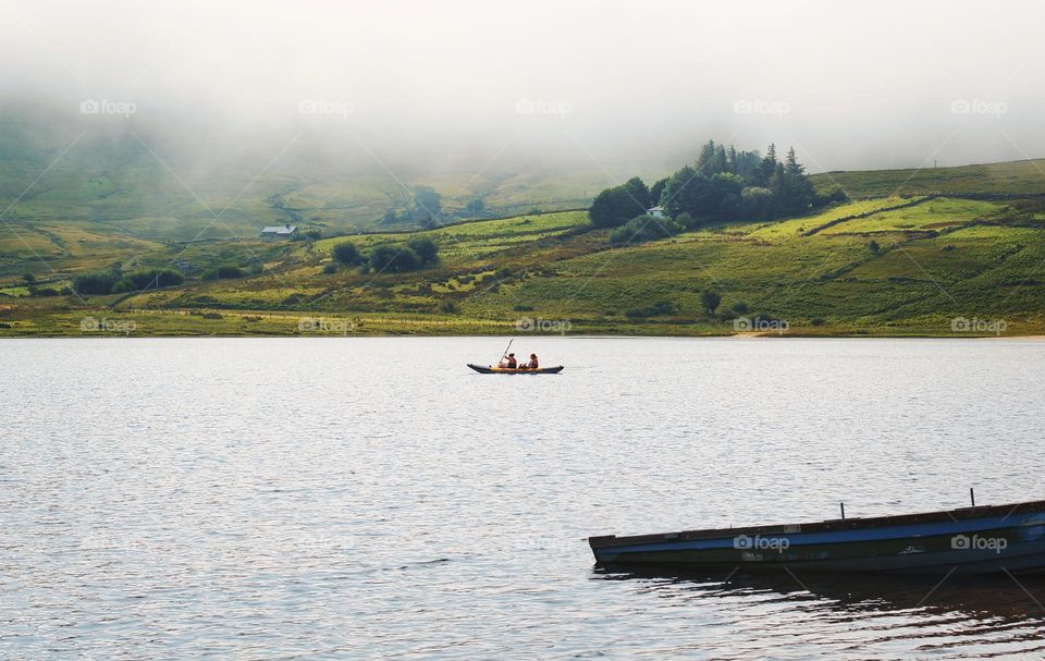 kayaking at Loch na fooey