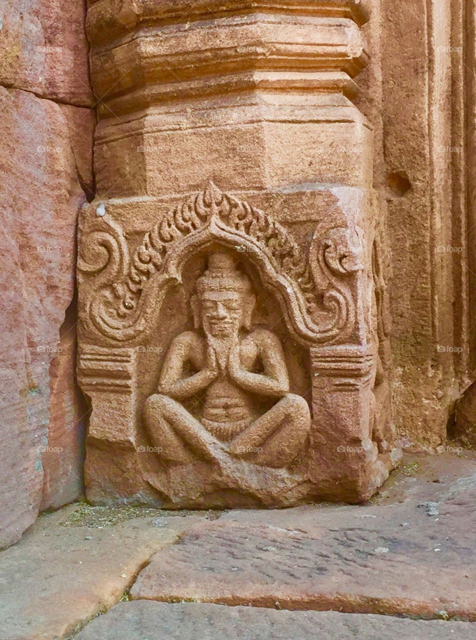 Ancient stone carvings