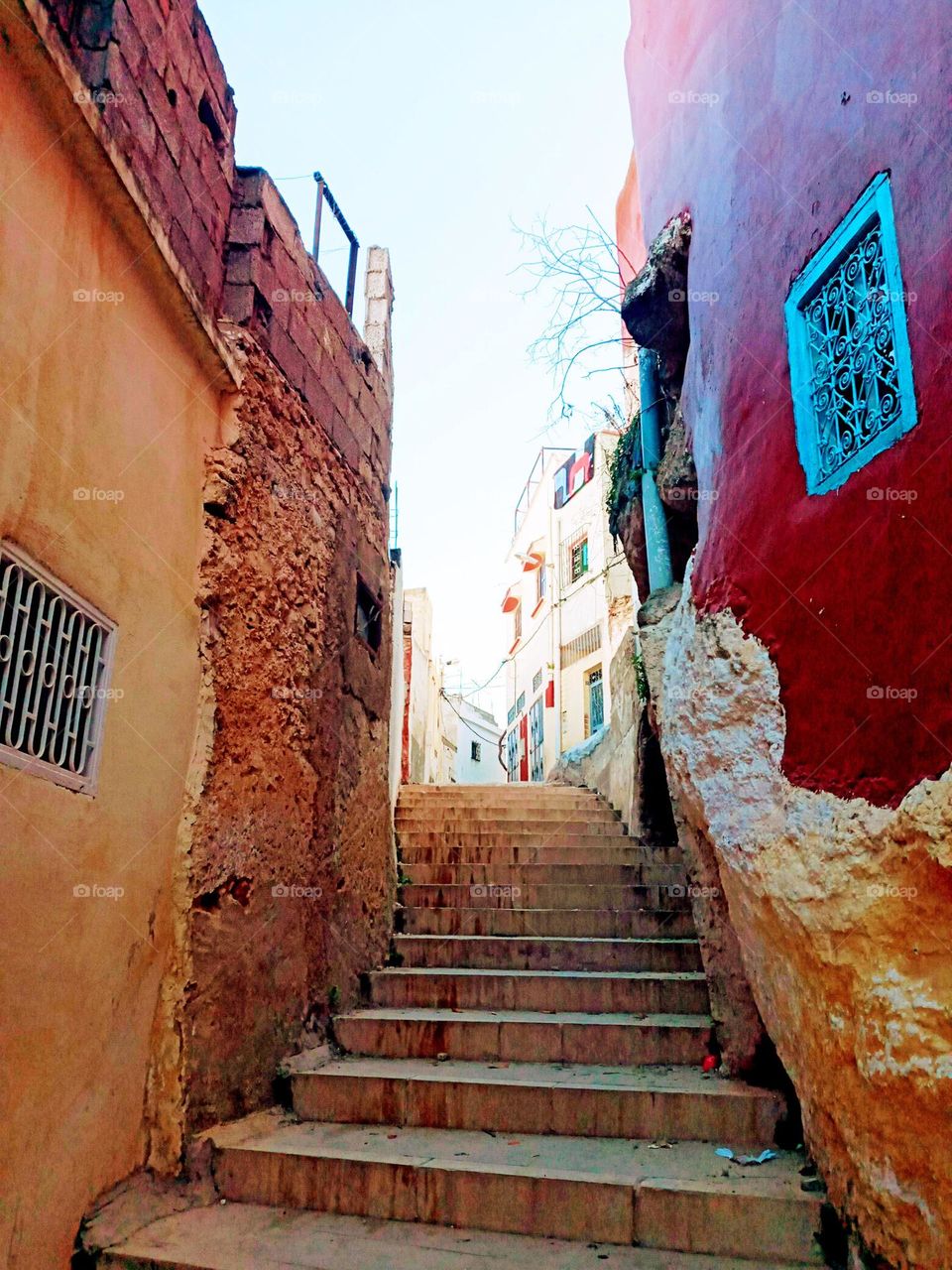 old building in village Bhalil of morocco