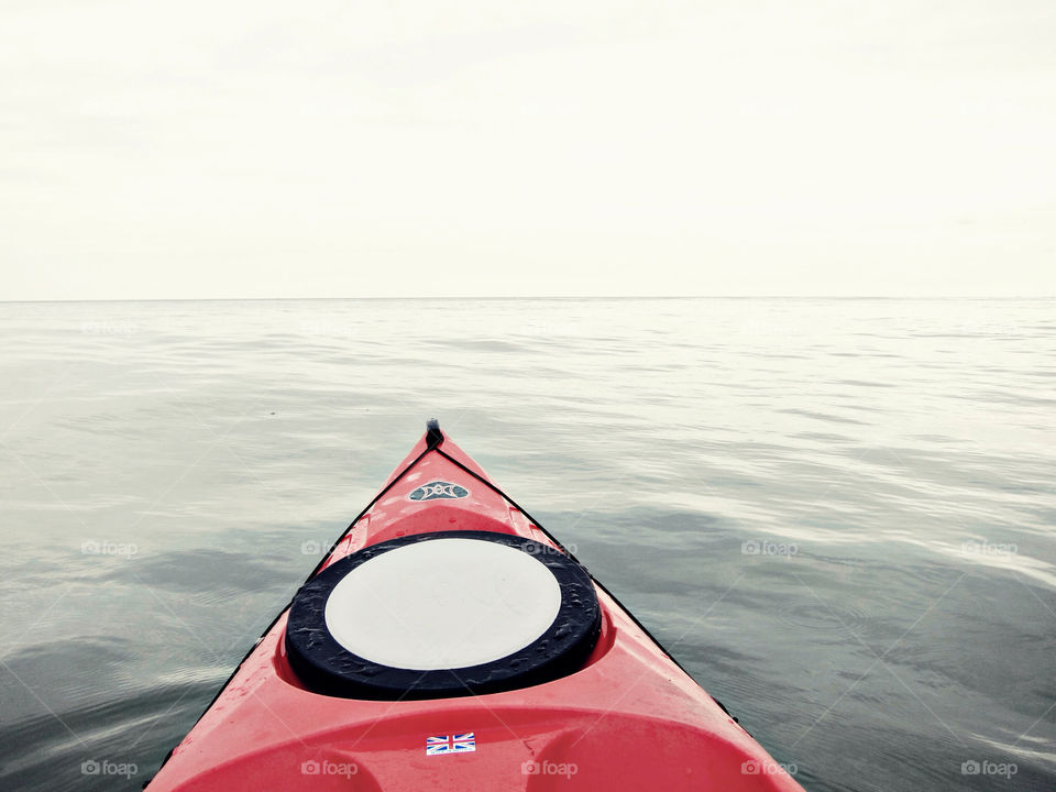 ocean sea kayak canoe by FrankTheDog