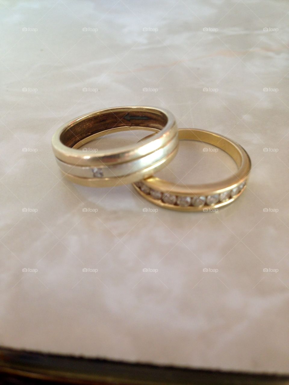 Wedding bands wedding rings engagement husband wife fiancé 