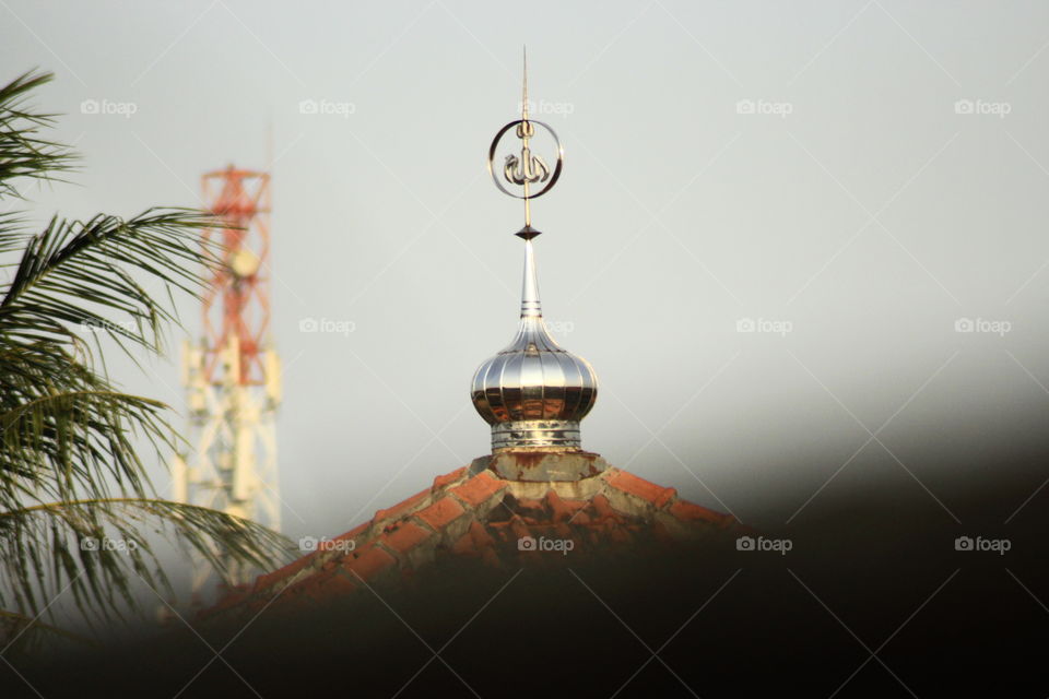 beautiful mosque dome