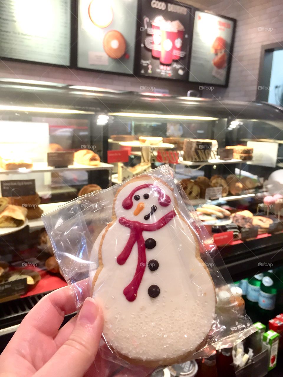 Snowman Cookie