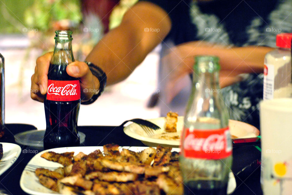 Dining with Coke on weekends