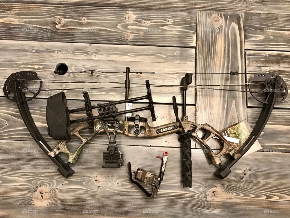 Compound bow. Time to master a new skill!