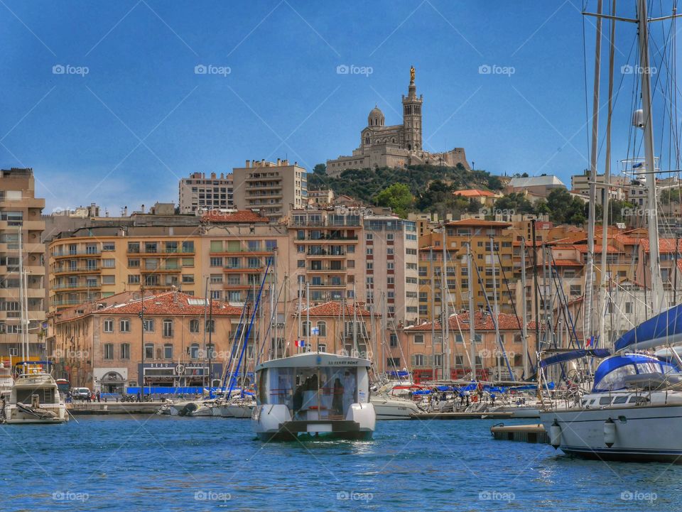 le vieux port de Marseille - France