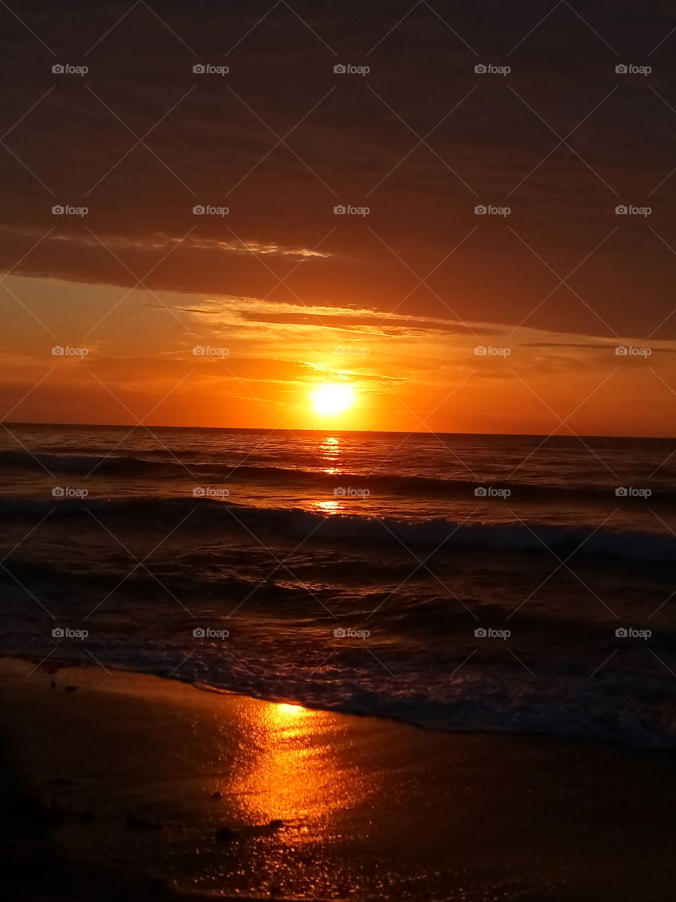 beautiful sunrise Cape Canaveral Florida