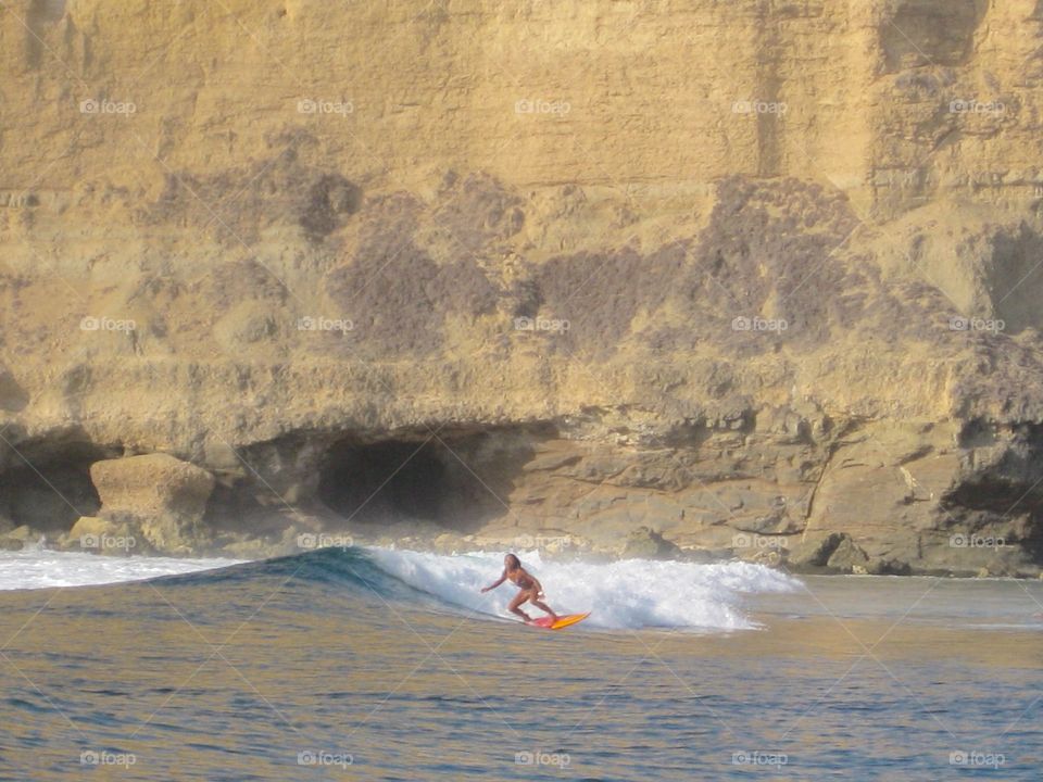 Surfer girl . Lombok 