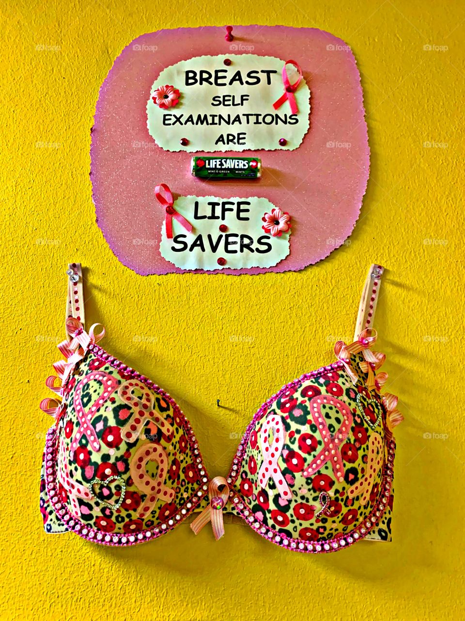 Life saver - October is Breast Cancer Awareness Month, an annual campaign to increase awareness of the disease. We can work to make sure every woman has access to education. Access to screening. Access to treatment