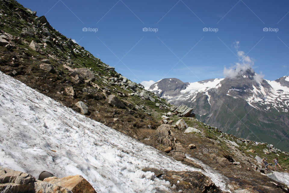 Winter mountain landscapes