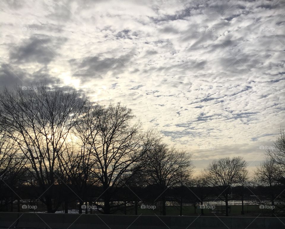 Winter NyC Sky