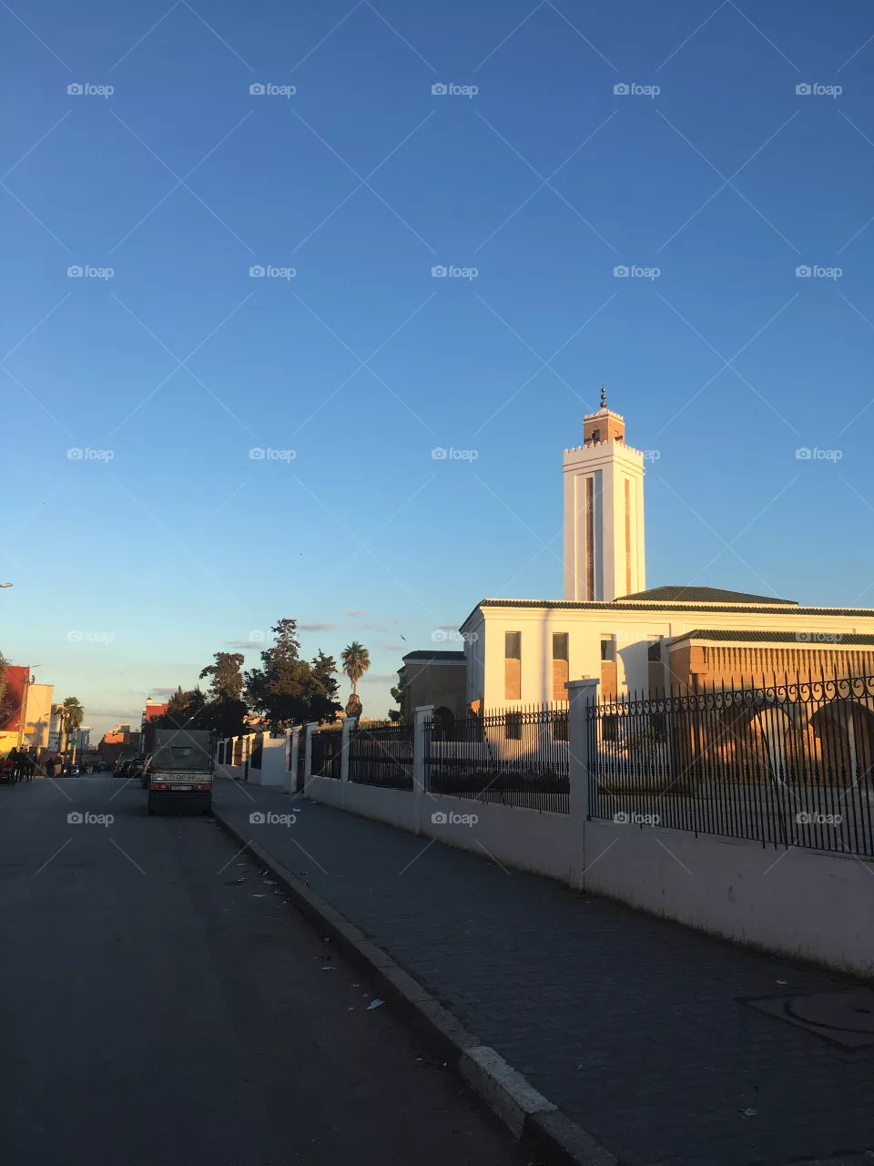 The mosque 