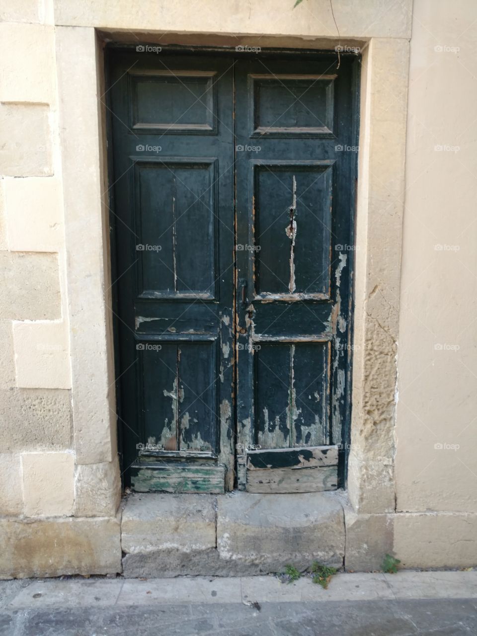 Worn Wooden Door