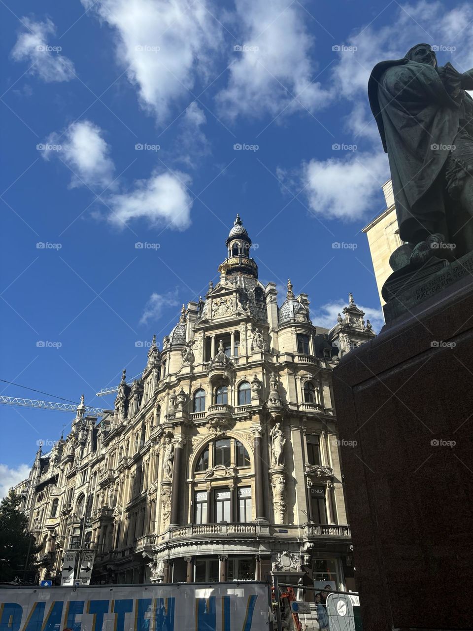 Historic architectural building in Antwerp