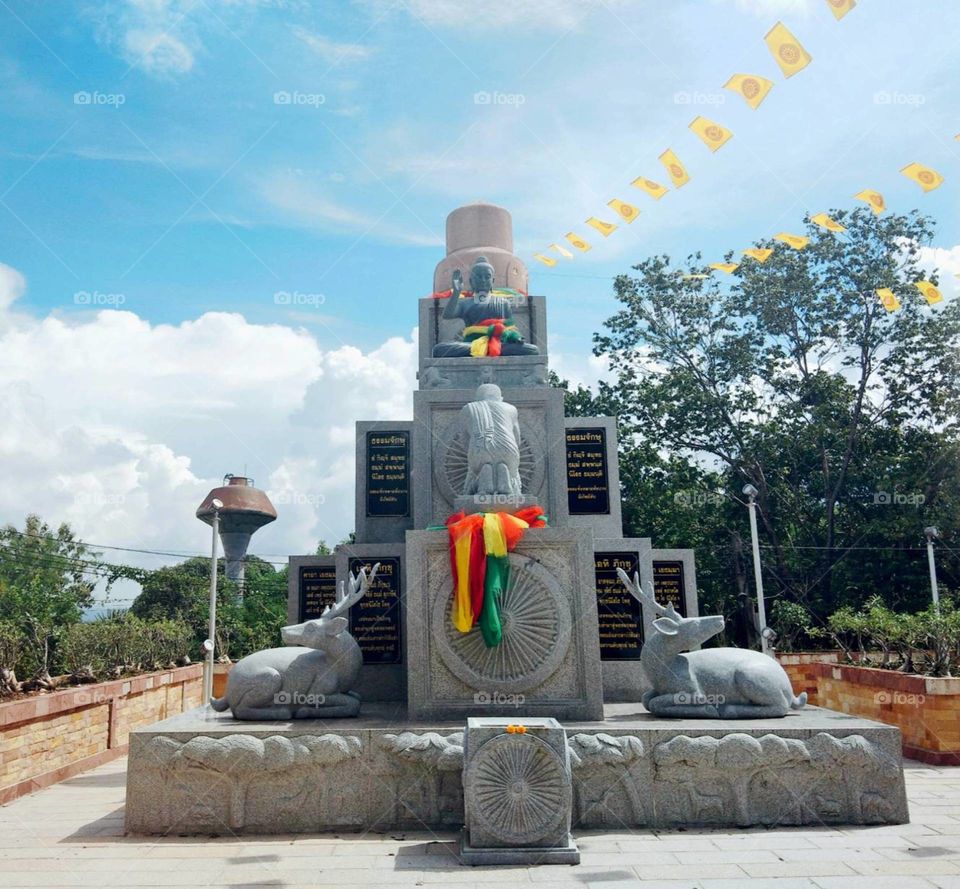 Buddha Statue in Lobuiri Thailand