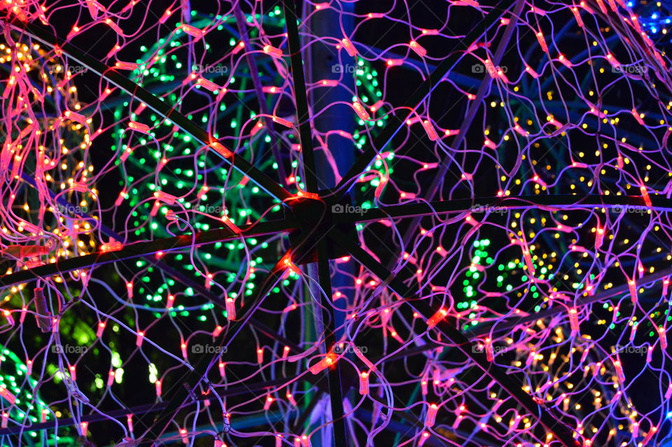 New year, Christmas, winter, holiday, gerljandy, lights, light bulbs, background, Christmas tree,