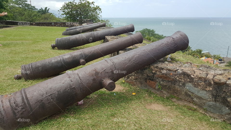 Trujillo, Honduras. Santa Barbara fortress