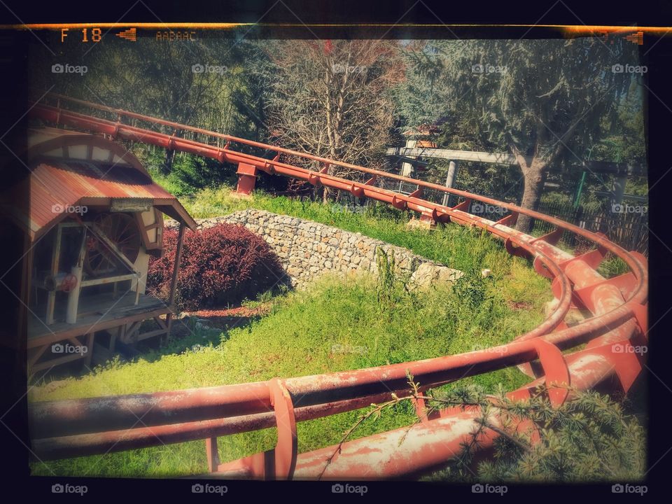 Old rollercoaster