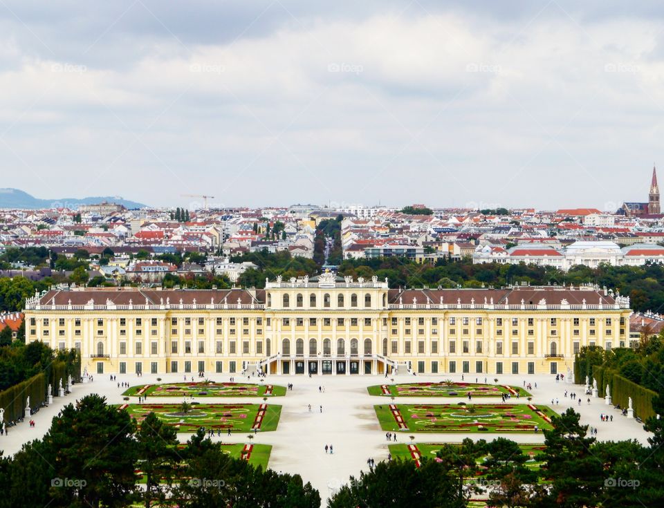 schonbrunn palace. September 2015