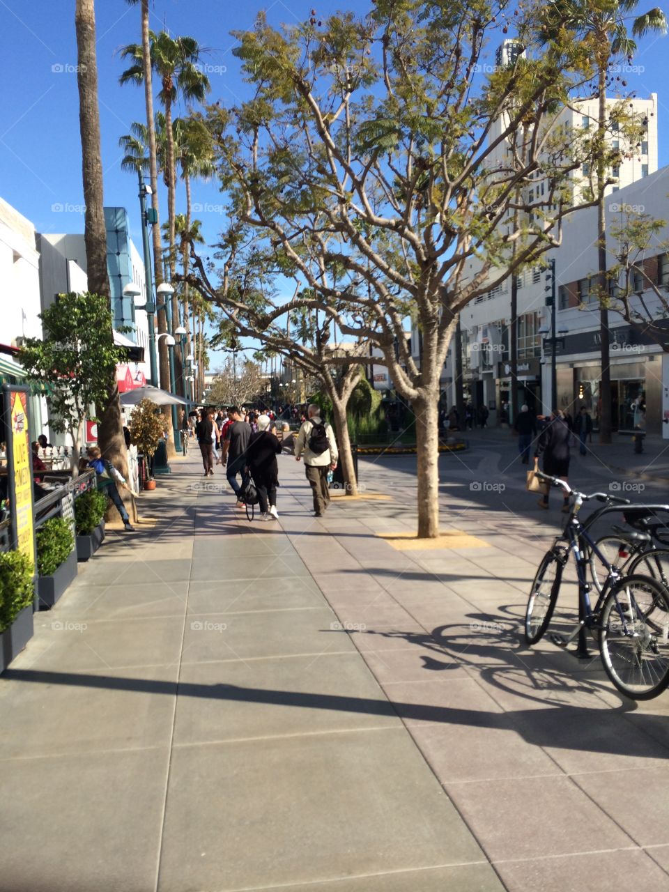 Santa Monica third street promenade