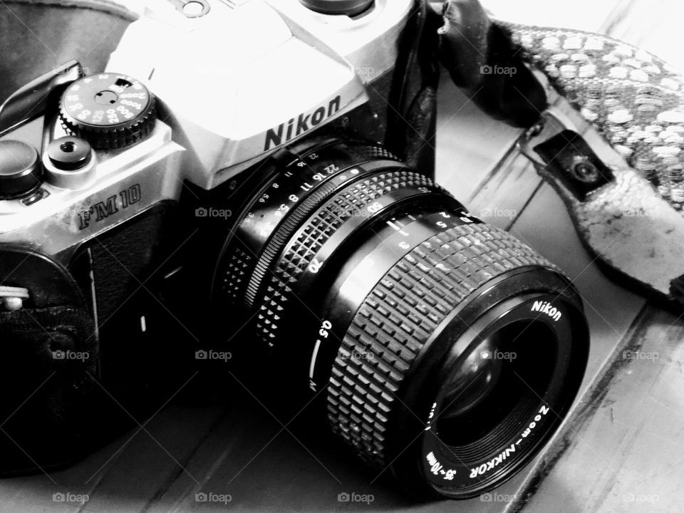 A photographers camera