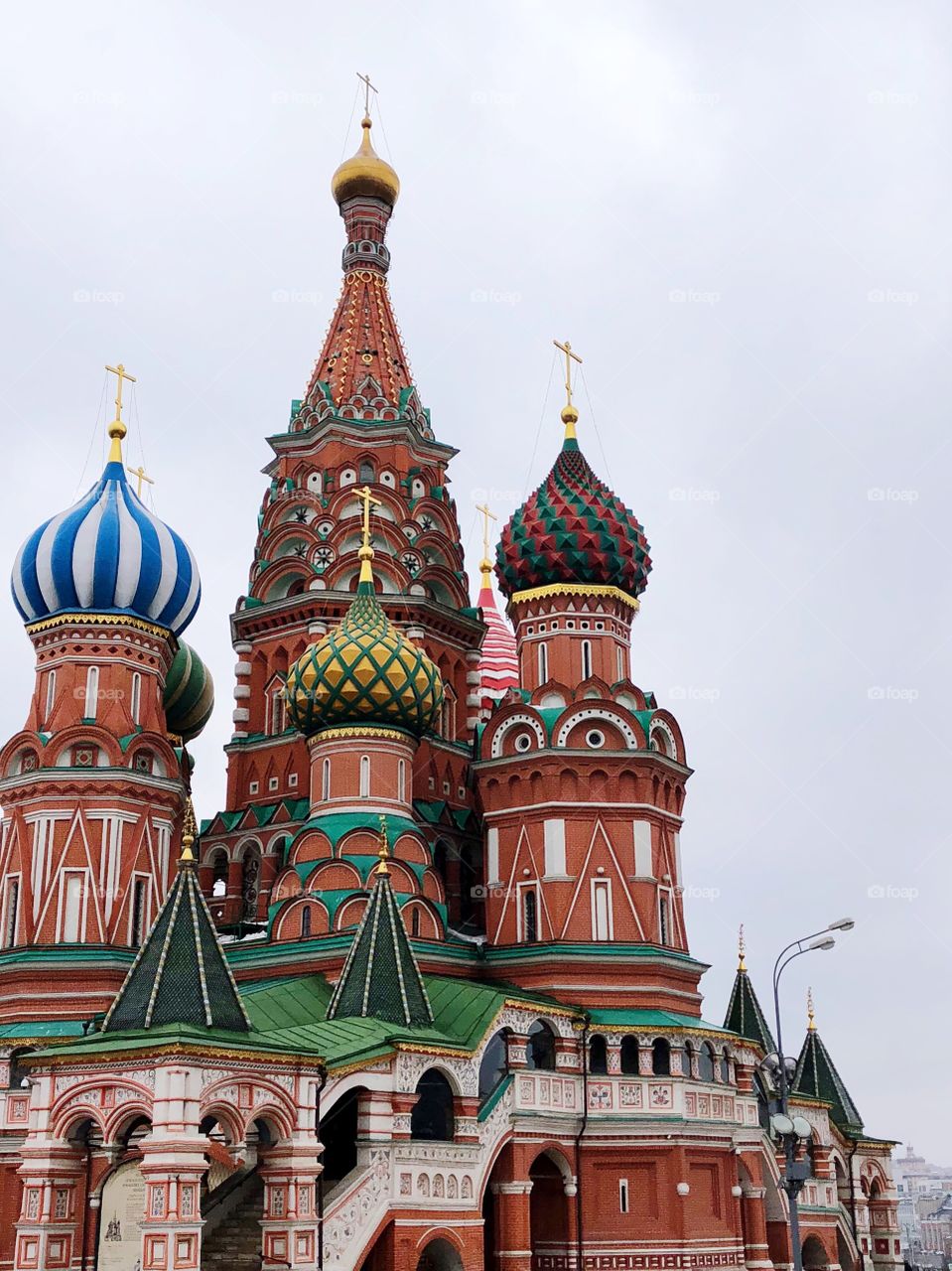 Saint Basil’s Cathedral. Red square. Moscow 
