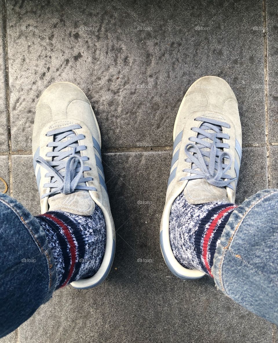 Shoes, shocks and jeans 