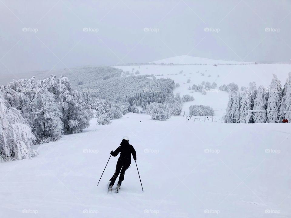 Skiing