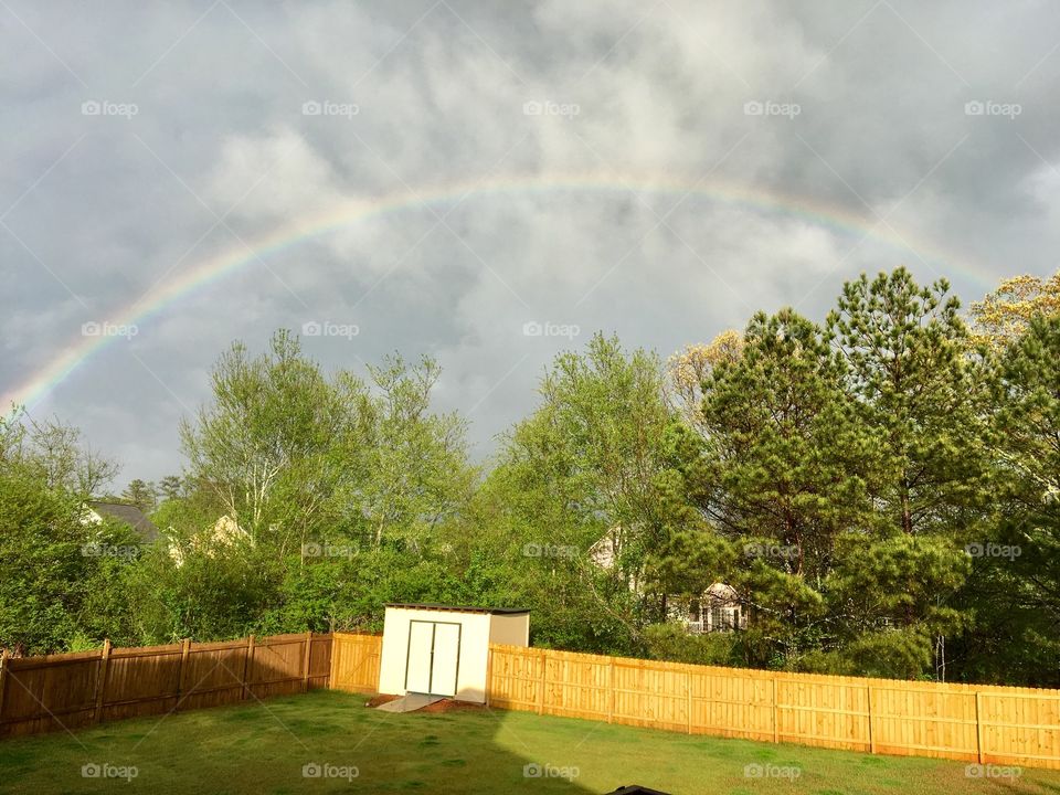 Rainbow after the storm