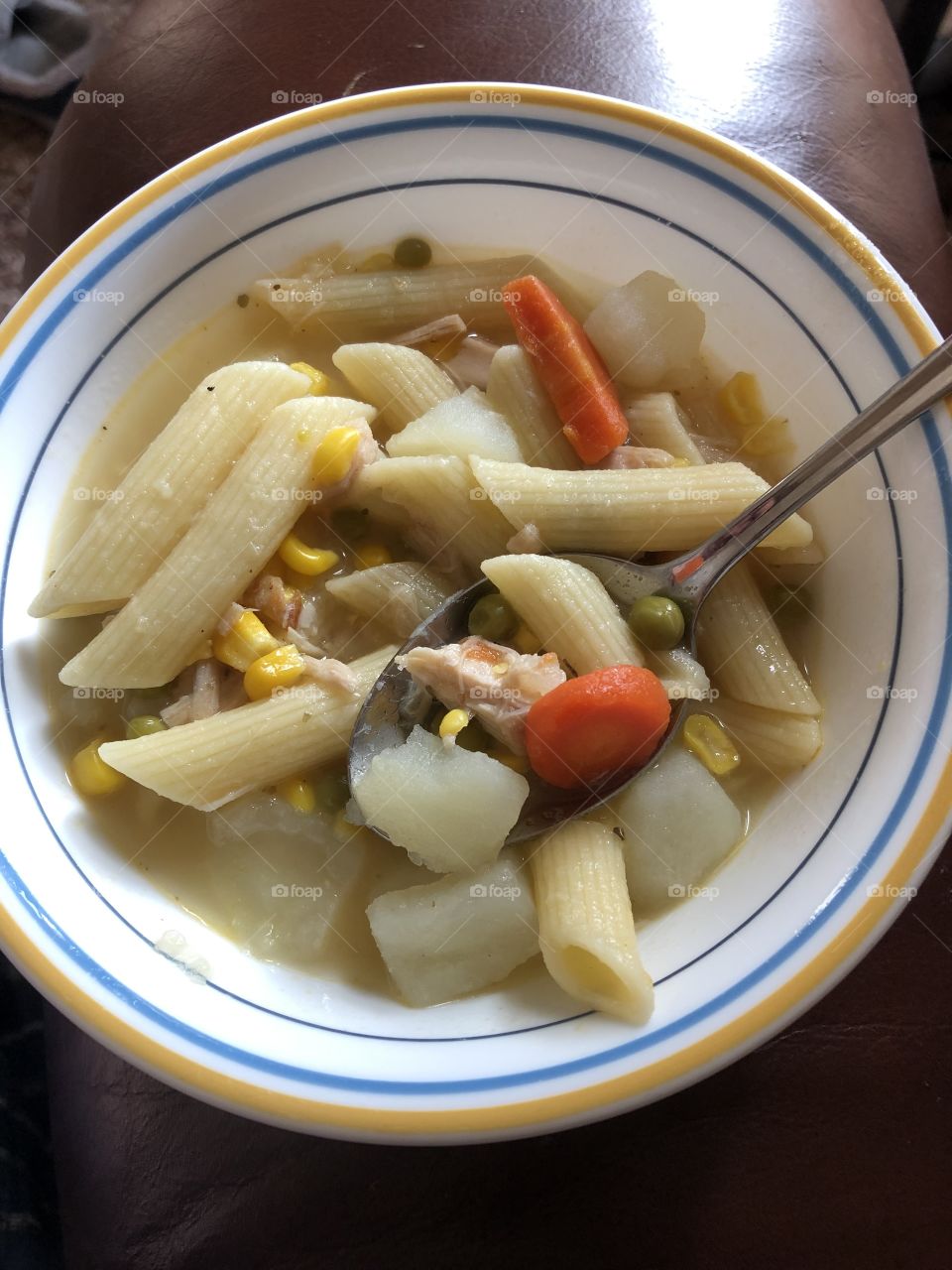 Leftover thanksgiving turkey soup 