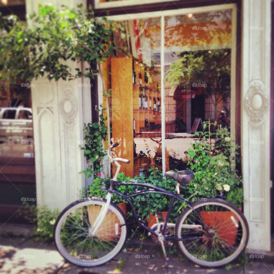 Bike front in Charleston