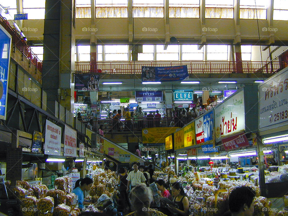 THE CHIANG-MAI FRESH MARKET CHIANG-MAI THAILAND