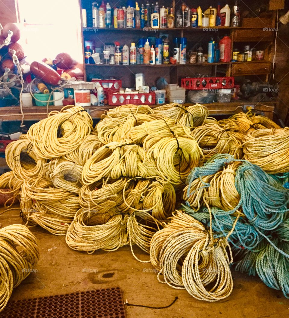 Endless rope work