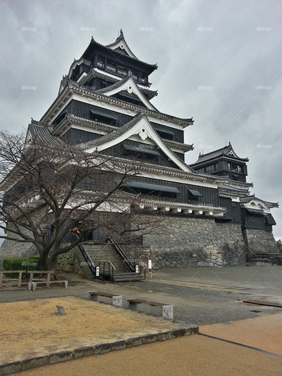 Japan castle kumamoto-jo