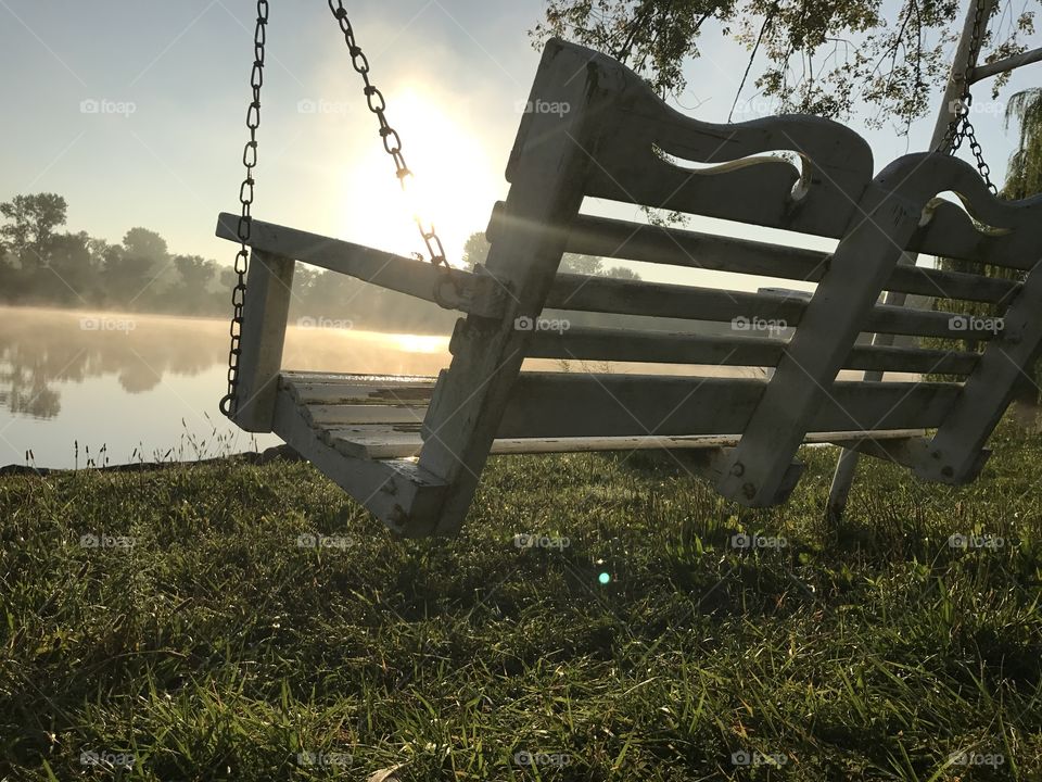 Morning Fog, Lakeside