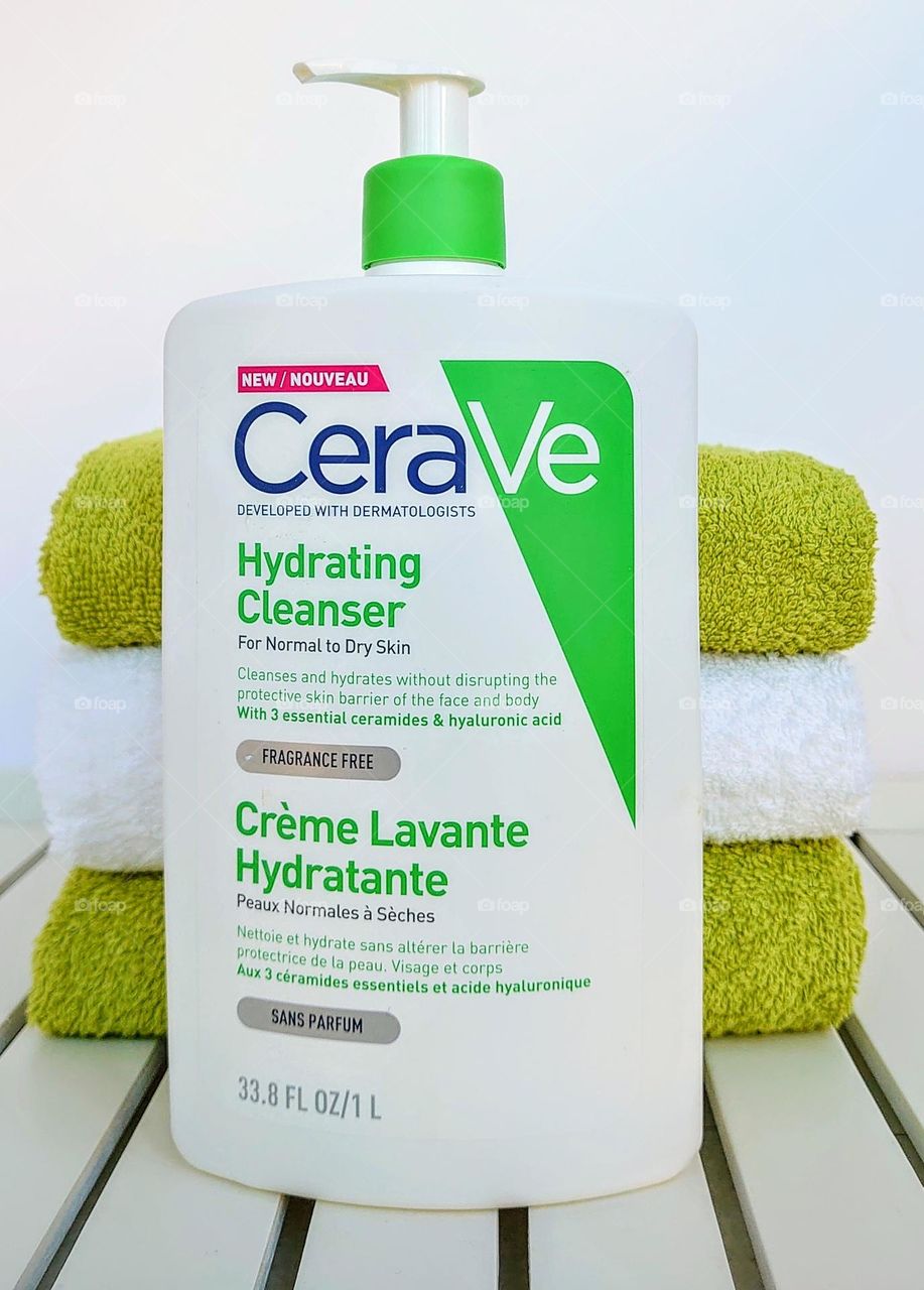 Morning ritual with CeraVe💚🤍
