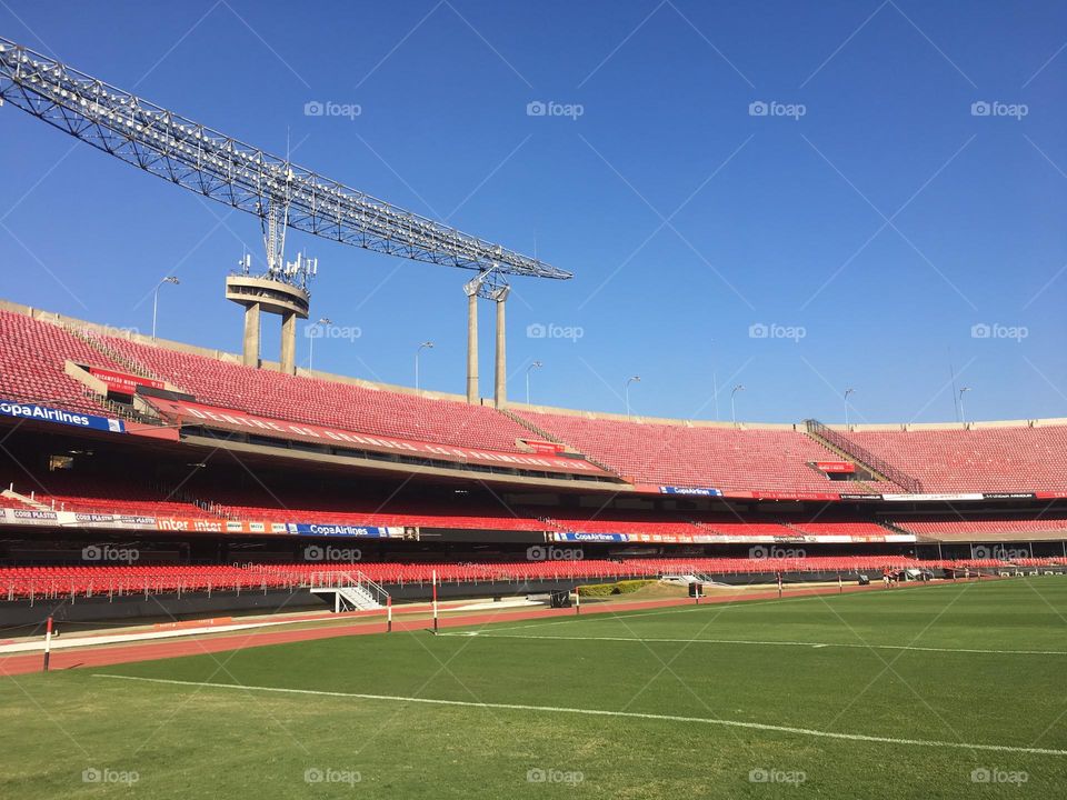 🇺🇸 Here: Cícero Pompeu de Toledo stadium, called Morumbi - the arena of São Paulo Futebol Clube (Brazil) / 🇧🇷 Aqui: estádio Cícero Pompeu de Toledo, chamado de Morumbi - a arena do São Paulo Futebol Clube (Brasil) 