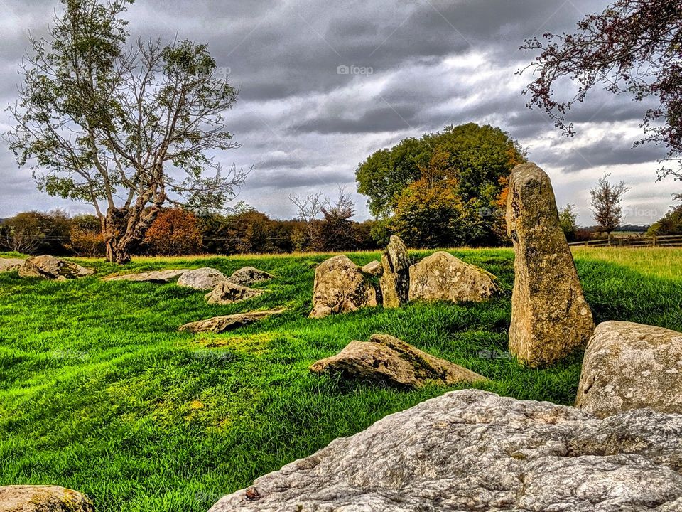 Stone Circle, County Wicklow, Ireland