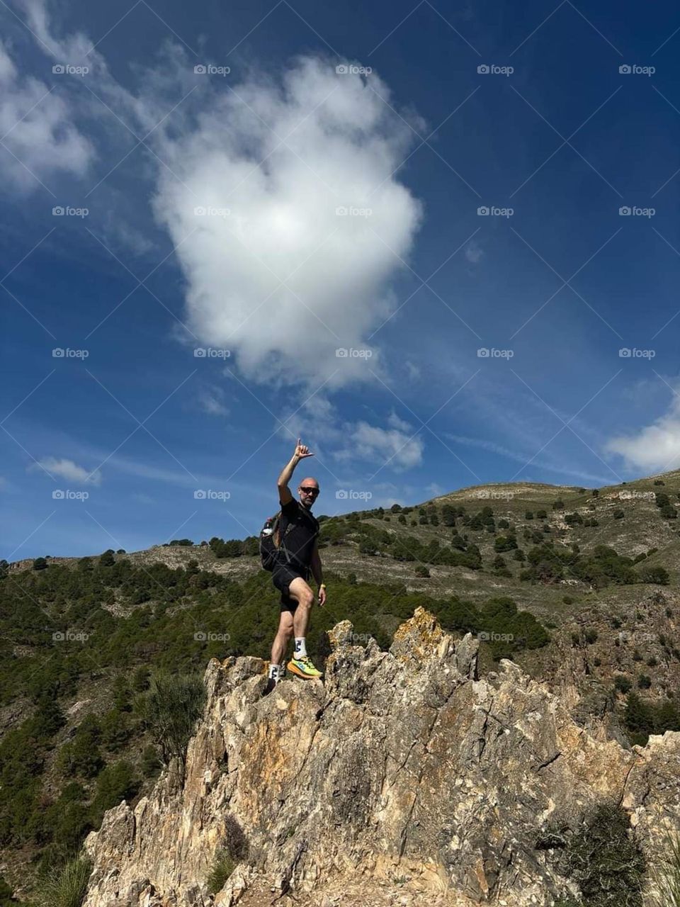 conquistando la cima