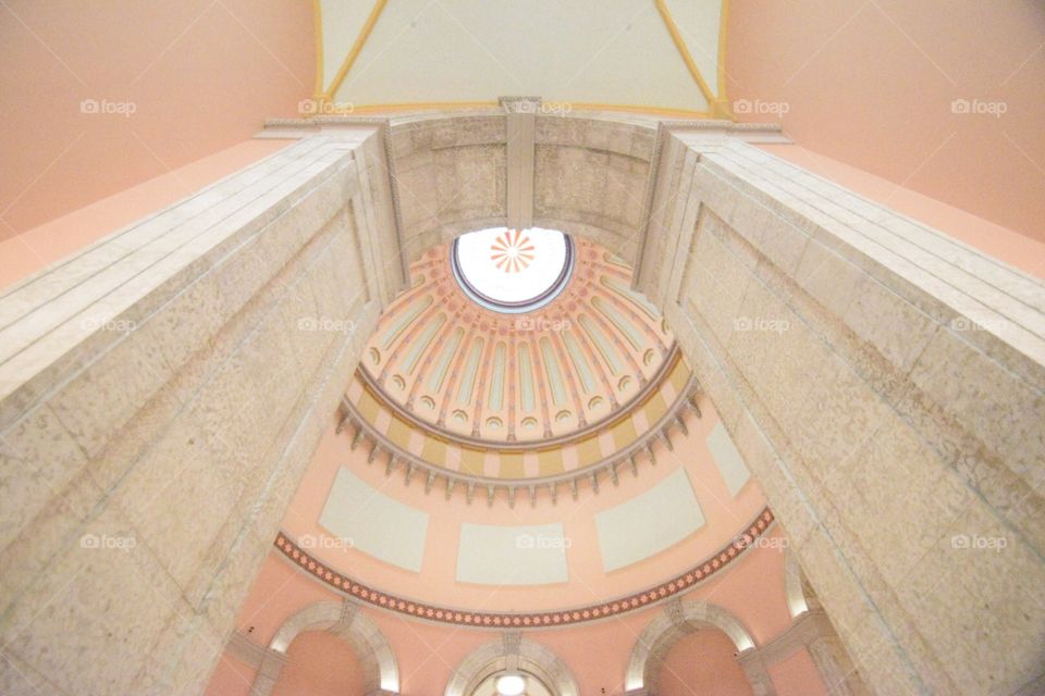 Dome inside Ohio Statehouse