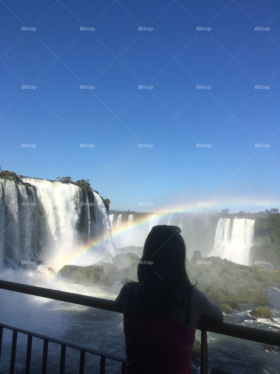 Enjoy the Waterfall in Brazil