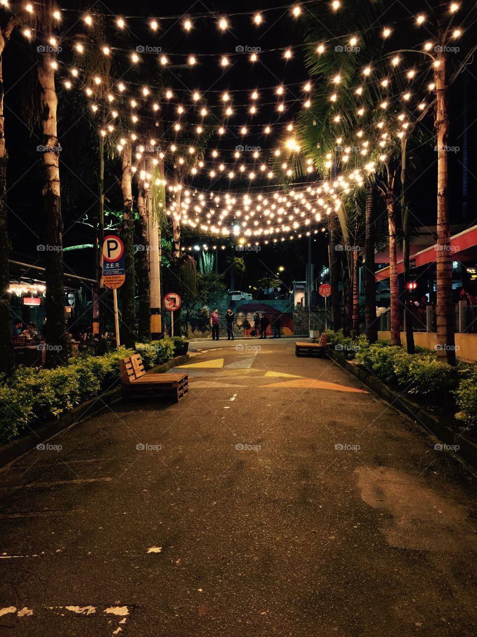 Medellin, Colombia- Festive Street Lighting