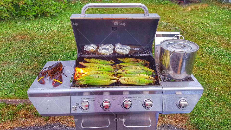 Lobster On The Grill