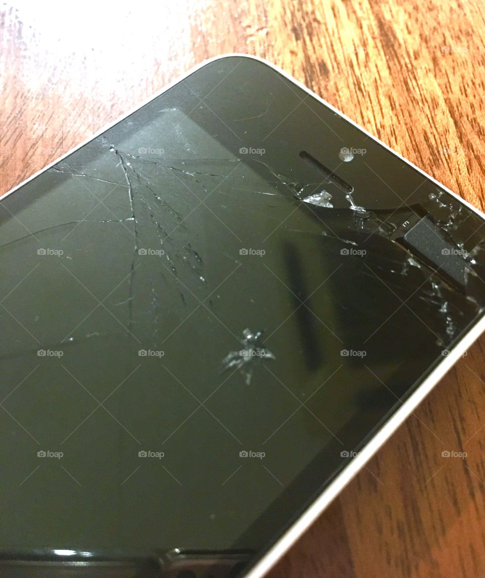 My phones cracked screen
