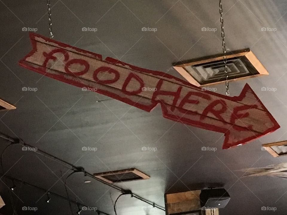 Food Sign