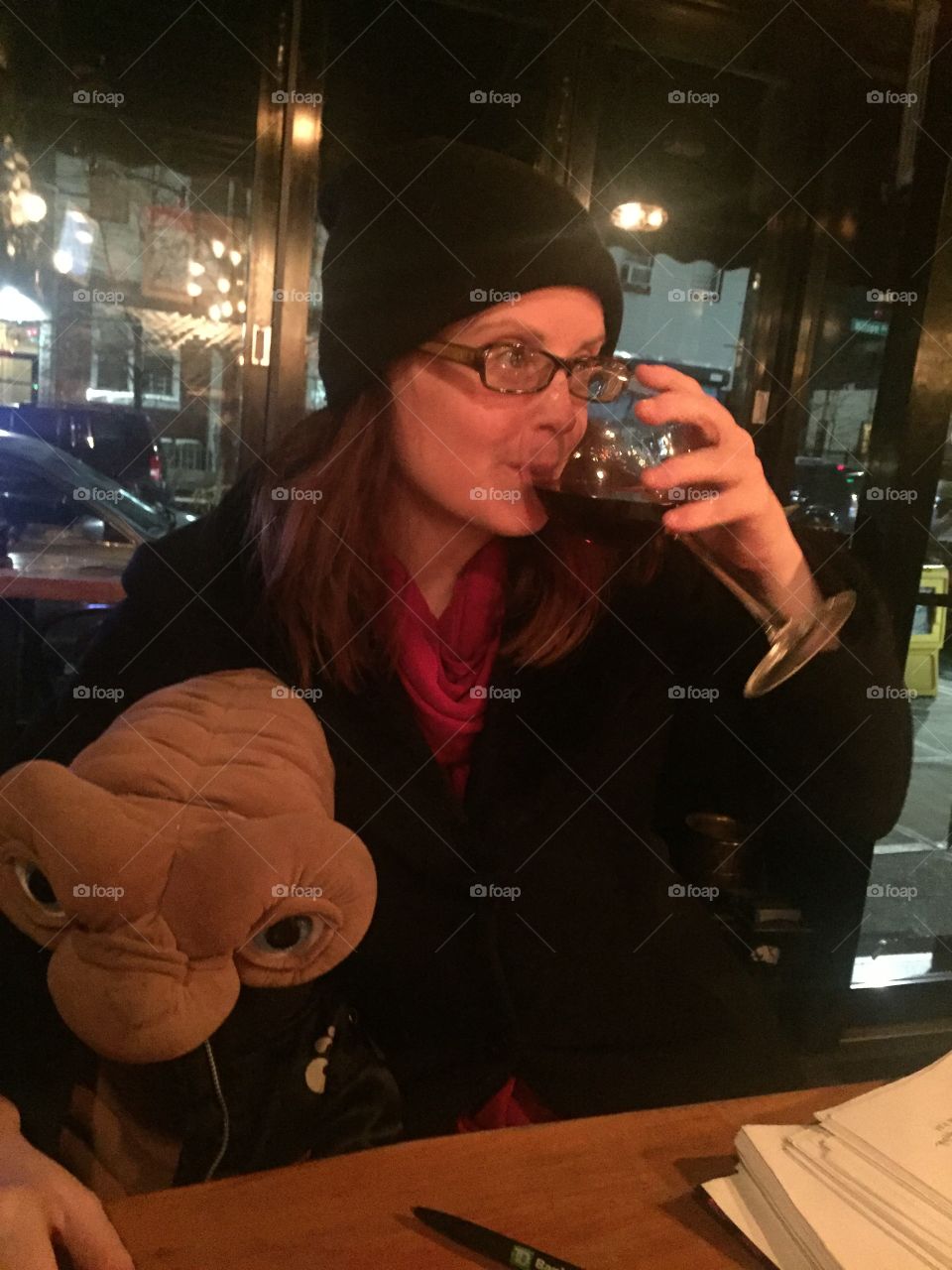 Date night with E.T. 